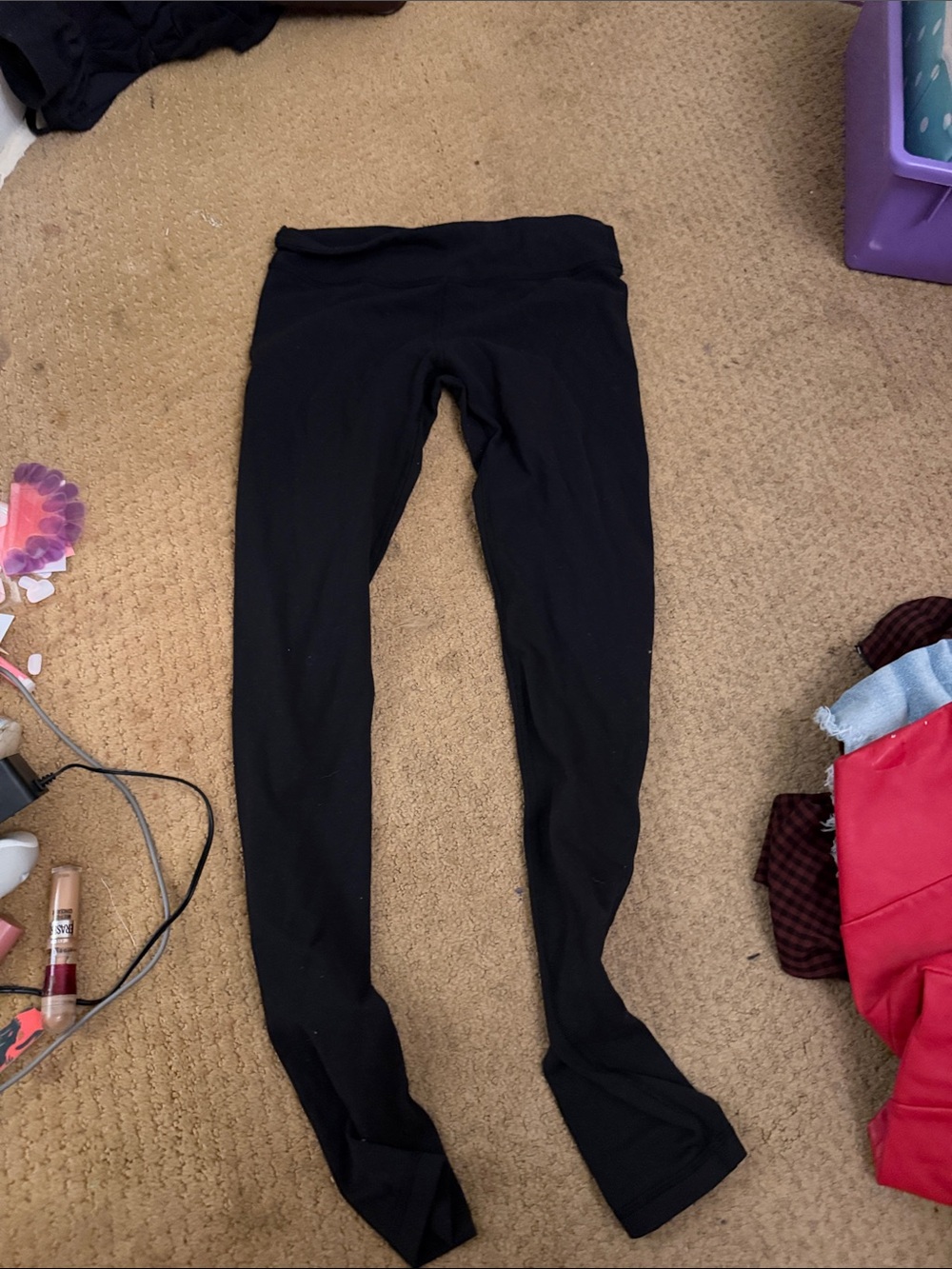 Ivivva Black High-Waist Leggings